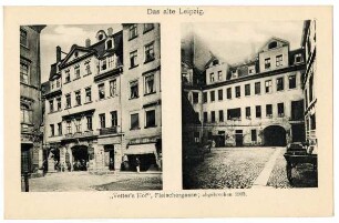 "Vetter´s Hof", Fleischergasse : abgebrochen 1905