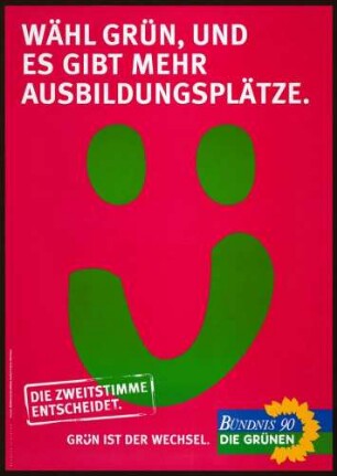 Bündnis 90/Die Grünen, Bundestagswahl 1998
