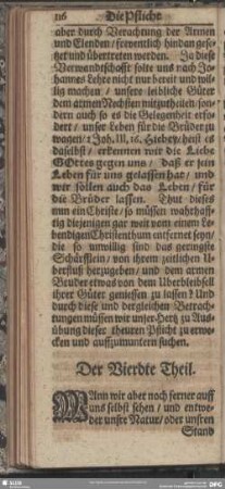 Der Vierdte Theil