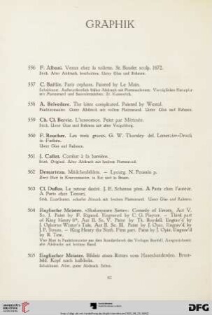 Graphik (Nr. 556-585)