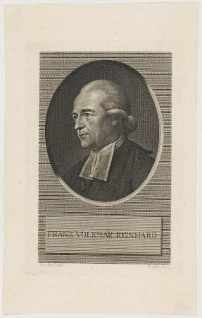 Bildnis des Franz Volkmar Reinhard