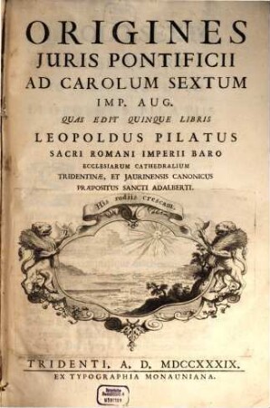 Origines iuris pontificii