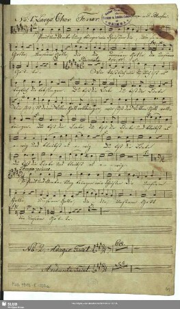 [Coro:] Tenor.