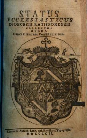 Status ecclesiasticus Dioecesis Ratisbonensis, 1792