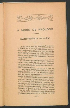 A modo de prólogo : (Autosemblanza del autor)
