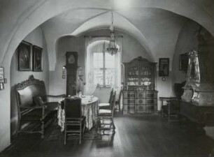 Dresdner Stube : Dresdner Stube mit bürgerlichen Möbeln der 1. Hälfte des 19. Jh., dem Gedächtnis von Hans Seiffert gewidmet