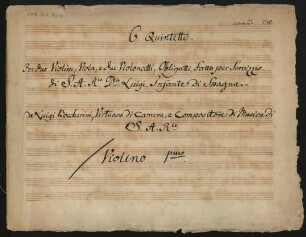 6 Quintette; vl (2), vla, vlc (2); G 325-330; op.31