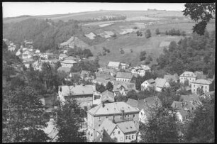 Tharandt. Blick auf Tharandt