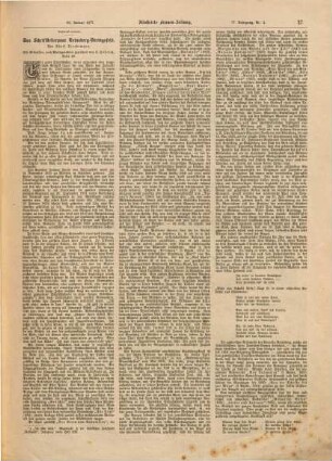 Illustrierte Frauenzeitung : Ausgabe der Modenwelt mit Unterhaltungsblatt. 4. 1877, Nr. 4