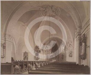 Langhaus der Mauritiuskirche Breslau