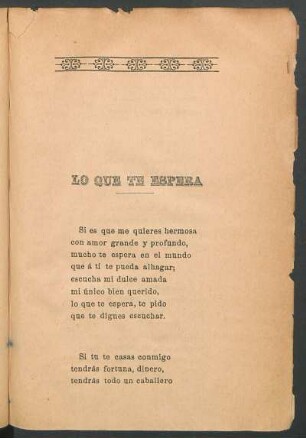 Lo que te espera