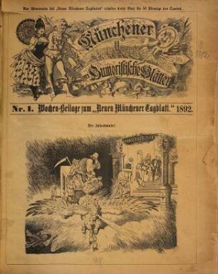 Münchener humoristische Blätter. 1892
