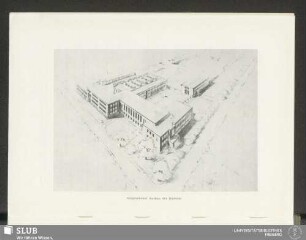 Vorgesehener Ausbau des Instituts