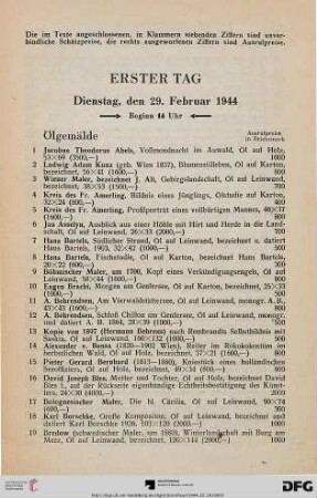 Ölgemälde (Nr. 1-227)