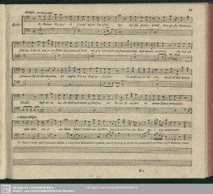 Recitativo: O Mancos Vater o Vater unsrer Fürsten