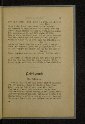 Polyhymnia Der Weltbürger