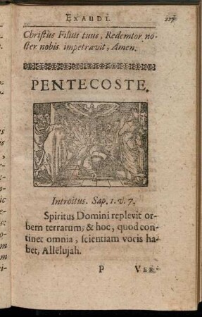 Pentecoste.