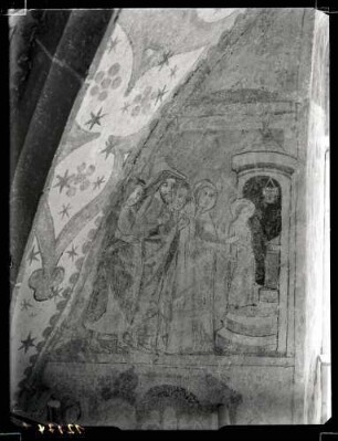 evangelische Pfarrkirche; Chor, Fresken nach der Restaurierung
