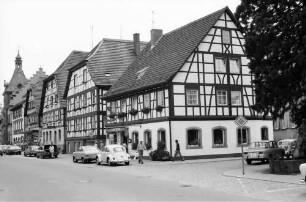 Zell am Harmersbach: Fachwerkhäuser in der Hauptstraße