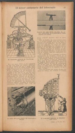 El tercer centenario del telescopio