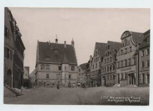 Mark mit Altem Rathaus, Weißenburg/Bayern: Außenansicht