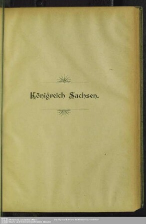 Königreich Sachsen : Adorf - Zwota
