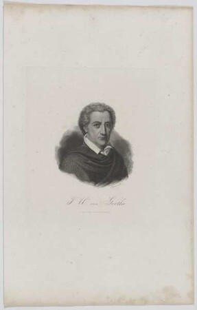 Bildnis des J. W. von Goethe