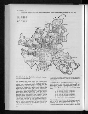 Schaubild 8: Selbständige (einschl. Mithelfende Familienangehörige) in % aller Erwerbstätigen je Stadtteil am 27.5.1970