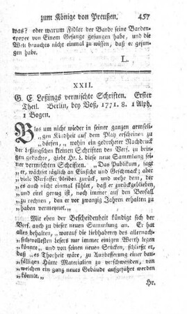Vermischte Schriften. T.1.
