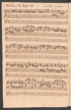 Nun komm der Heiden Heiland; org; g-Moll; BWV 661