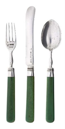 Besteck: Gabel, Messer, Löffel, 2012.B.104 a-c
