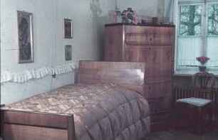 Schlafzimmer der Fotografin
