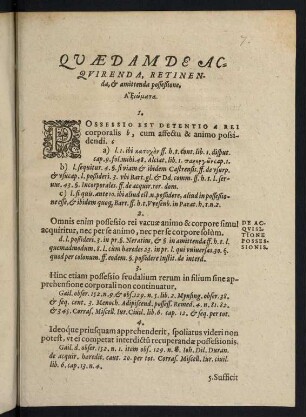 7-17, Quaedam de Acquirenda, ...
