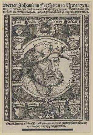 Bildnis des Johansenn Freyherrn zu Schwartzenberg