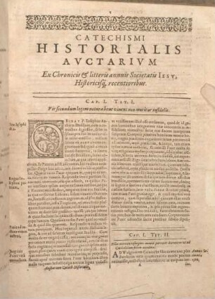 Catechismi Historialis Avctrivm