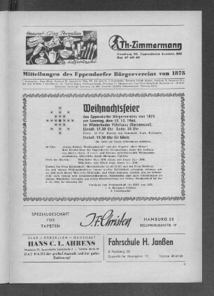 Weihnachtsfeier