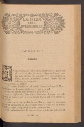 Capítulo LXIX - Sakasko