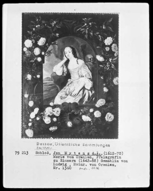 Marie von Oranien, Pfalzgräfin zu Simmern, Gemahlin von Ludwig Heinrich von Oranien