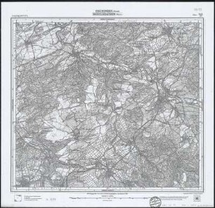 Meßtischblatt [7619] : Hechingen (Preuß.) Bodelshausen (Württ.), 1910 : Hechingen (Preuß.) Bodelshausen (Württ.). - 1:25000. - Stuttgart, 1910. - 1 Kt.