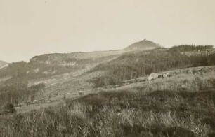 Zittauer Gebirge. Lausche. Ansicht von Nordwesten