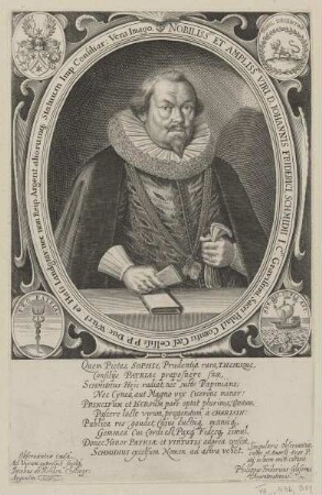 Bildnis des Iohannes Fridericus Schmidius