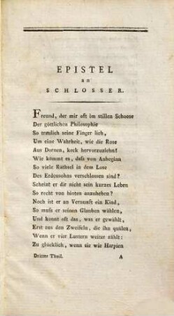 Poetische Versuche, 3