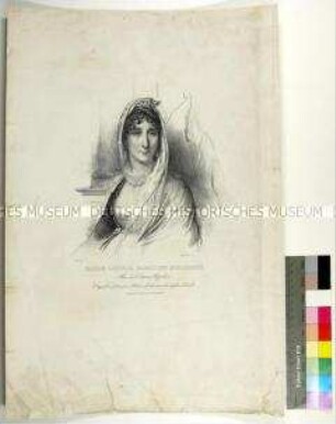 Porträt der Marie Laetitia Ramolino Buonaparte, Mutter des Napoleon Bonaparte