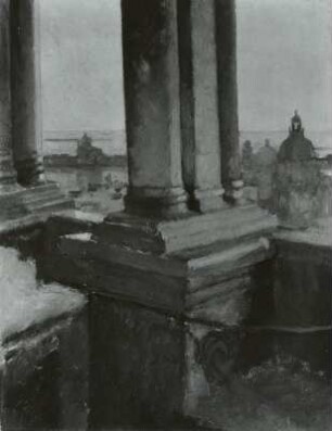 Blick auf den Lido von Venedig