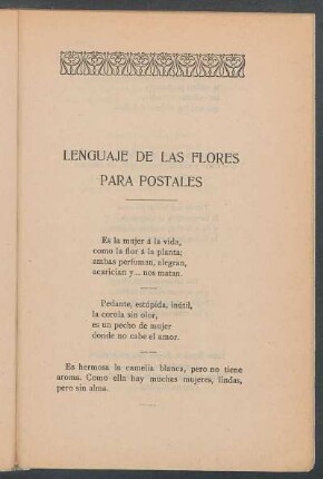 Lenguaje de las flores para postales