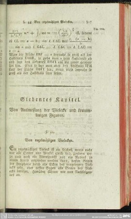 Dritter Abschnitt. Von zusammengesetzten Figuren in einer Ebene