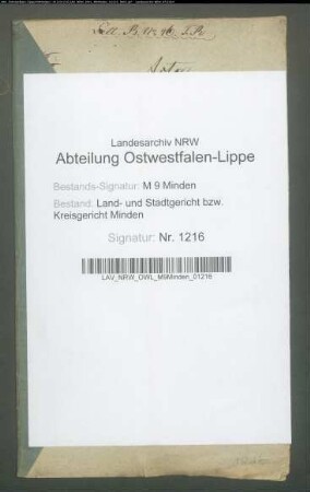 Sonstige: Blecke, Eleonore, geb. Leesemann: