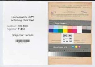 Entnazifizierung Johann Donjacour, geb. 03.03.1896 (Postsekretaer)