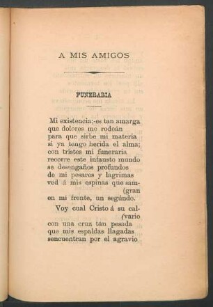 Funeraria : A mis amigos