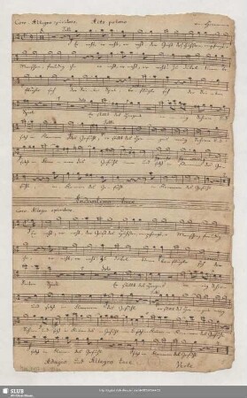 [Solo and coro:] Alto primo